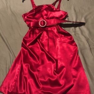 NWT, red dress, sz 7